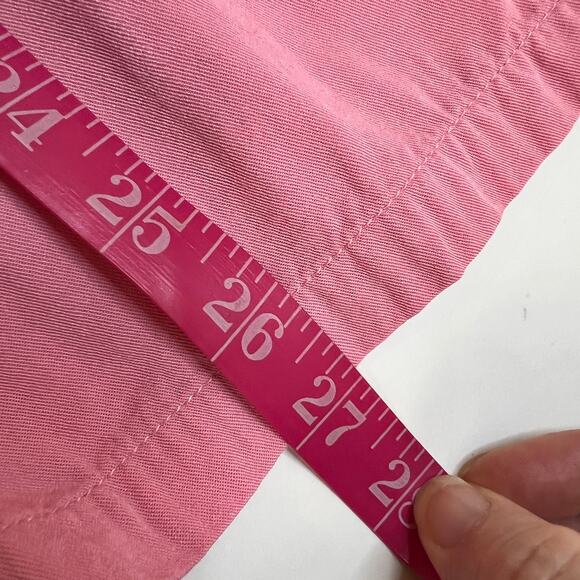 Disney Mulan Button Blouse Top XS Pink Embellished Sequin Graphic Princess Rayon - Picture 10 of 10